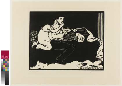 The Other's Health, plate nine from Intimacies, 1898