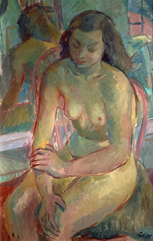 Female Nude, 1950 (oil on canvas)
