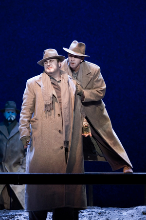 Christopher Robertson as Doktor Faust and Robert Brubaker as Mephistopheles (photo)