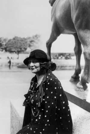 13th Congress of psychoanalysis of Lucerne in 1934: Marie Bonaparte