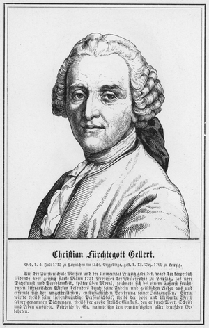Christian Furchtegott Gellert (engraving)