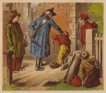 Naughty Boys (colour litho)