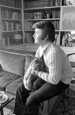 Rex Gildo, 1971 (b/w photo)
