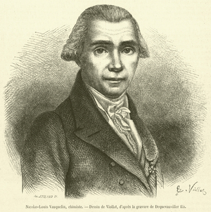 Nicolas-Louis Vauquelin, chimiste (engraving)