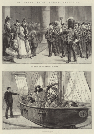 The Royal Naval School, Greenwich (engraving)