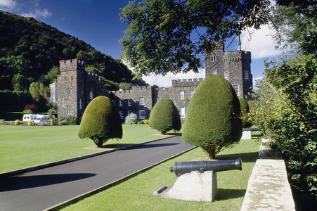 St Macnissi's College, Carnlough, Co Antrim, Ireland; Grammar School Also Known As Garron Tower (photo)