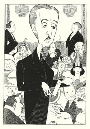 M Luigi at the Embassy Club (litho)