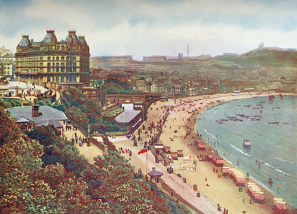 Scarborough, North Yorkshire, England in the 19th century.