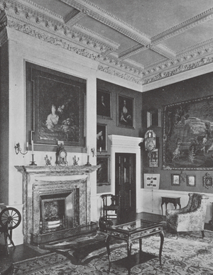 Wolterton, Norfolk, Circa 1724 (b/w photo)