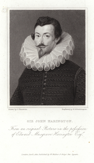 Portrait of Sir John Harington (engraving)