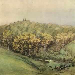 Sussex (colour litho)