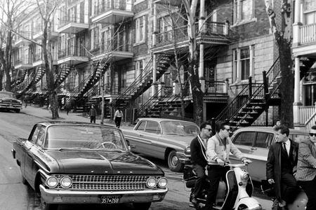 Plateau Mont-Royal, Montreal, 1962