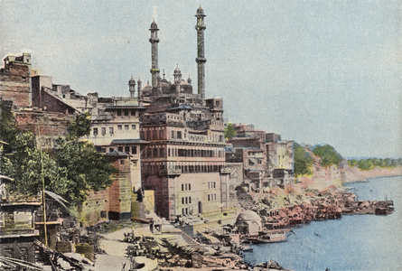 Mosque of Aurungzebe (colour photo)
