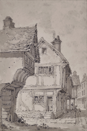 Street Scene, 1767-1816 (Watercolour)