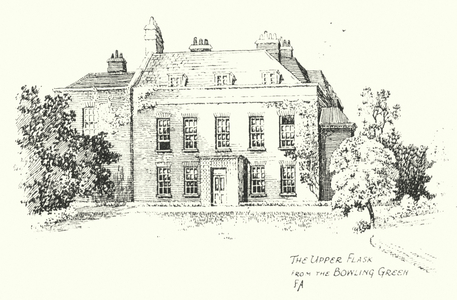 The Upper Flask from the Bowling Green (litho)