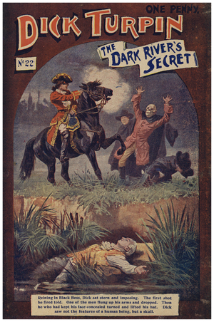 Dick Turpin (colour litho)