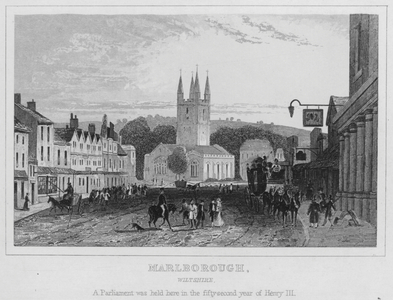 Marlborough, Wiltshire (engraving)