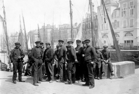 Greve of the Maritime registrants in Marseille, 1909