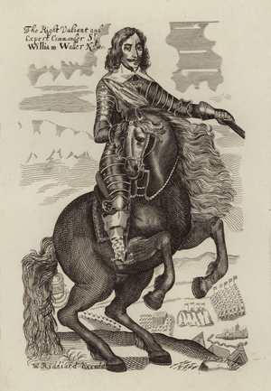 William Waller, English politician and Parliamentary general of the Civil War (engraving)