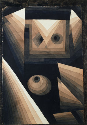 Red Gradation; Rot Stufung,  (watercolour on paper)