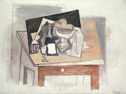 Large Still Life, 1917 (oil on canvas)
