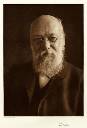 Hermann Diels (copper plate print)