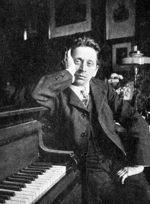 Alexander von Zemlinsky, c.1903 (b/w photo)
