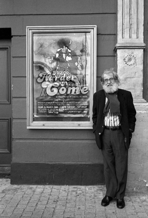 First night of Stage Musical "The Harder They Come", London, 2006 (b/w photo)