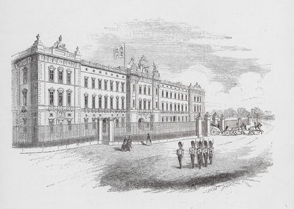London: Buckingham Palace (engraving)