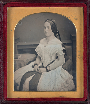 Rebecca Ashworth,c. 1855 (photo)