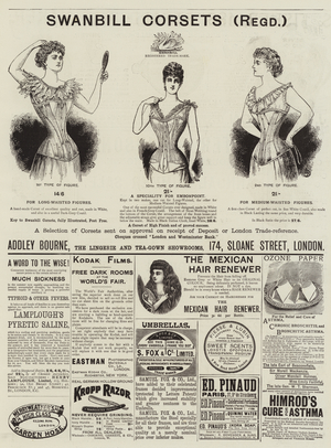 Page of Advertisements (engraving)
