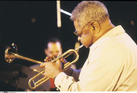 Dizzy Gillespie, March 1986 (photo)