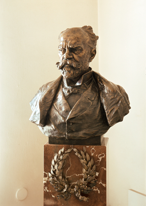 Bust of Antonín Dvořák, 1904-1905 (bronze)