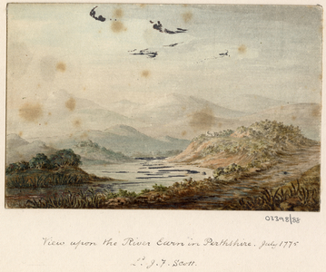 A series of sketches, views in Great Britain, the Continent and America 1772-1778 (watercolour)