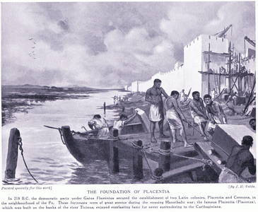 The foundation of Placentia 218BC