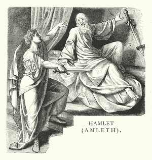 Hamlet, Amleth (engraving)