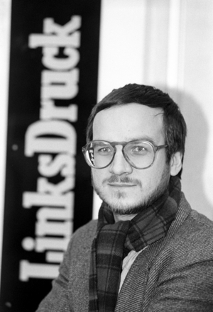 Christoph Links (Head of LinksDruck Verlag) in Berlin ORD05 Ger, 1990 Portrait ..., 1990 (photo)