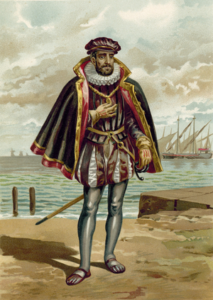 Luis de Requesens y Zuniga, Spanish politician and diplomat (chromolitho)