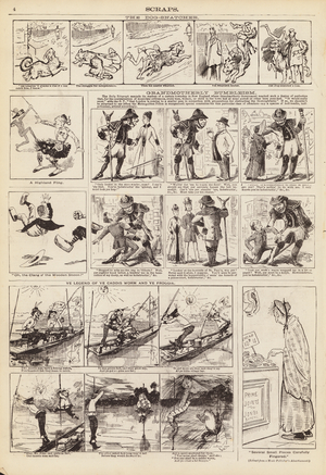 Page from Scraps, Vol IV, No 169 (engraving)