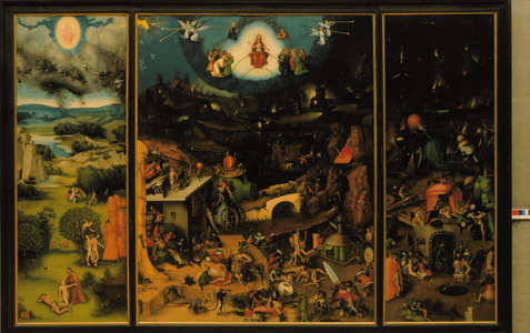 The Last Judgement (oil on wood)