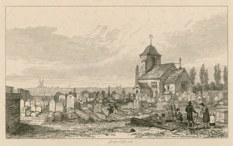 Old St Pancras Church, London (engraving)