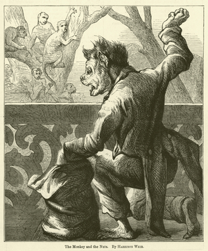 The Monkey and the Nuts (engraving)