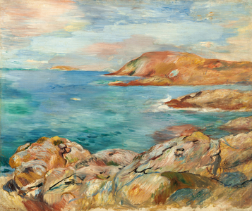 Seaside Landscape, 1884(oil on canvas)
