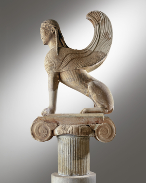 Sphinx of Naxos, -560 (Marble)