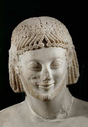 Head of a rider, the so-called Cavalier Rampin ...