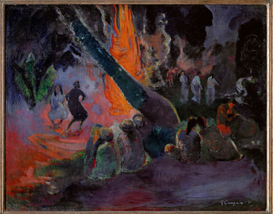 Upaupa (oil on canvas)