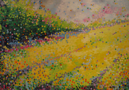 Summer Fields, 2009 (oil on canvas)