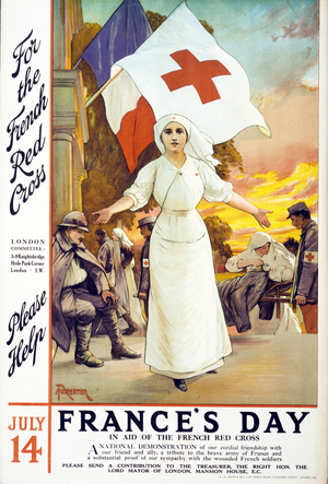 France's Day, 1915 (colour litho)