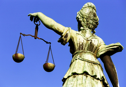 Justice with the scales , 1999 (photo)