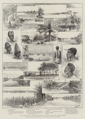 The Emin Pasha Relief Expedition up the Congo and the Aruwimi (engraving)